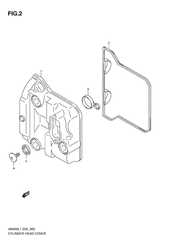 Cylinder head cover