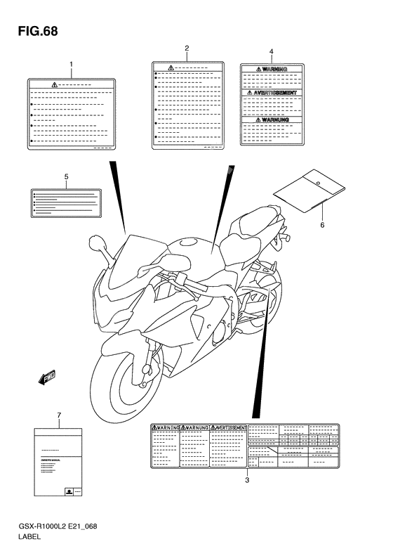 Honda mark              

                  Gsx-r1000ufl2 e21