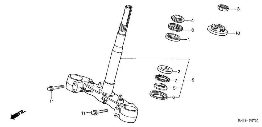 Steering stem