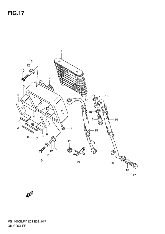 Oil cooler