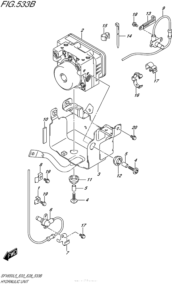 Hydraulic Unit (Sfv650Al5 E33)