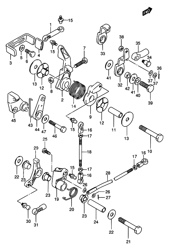 Throttle link