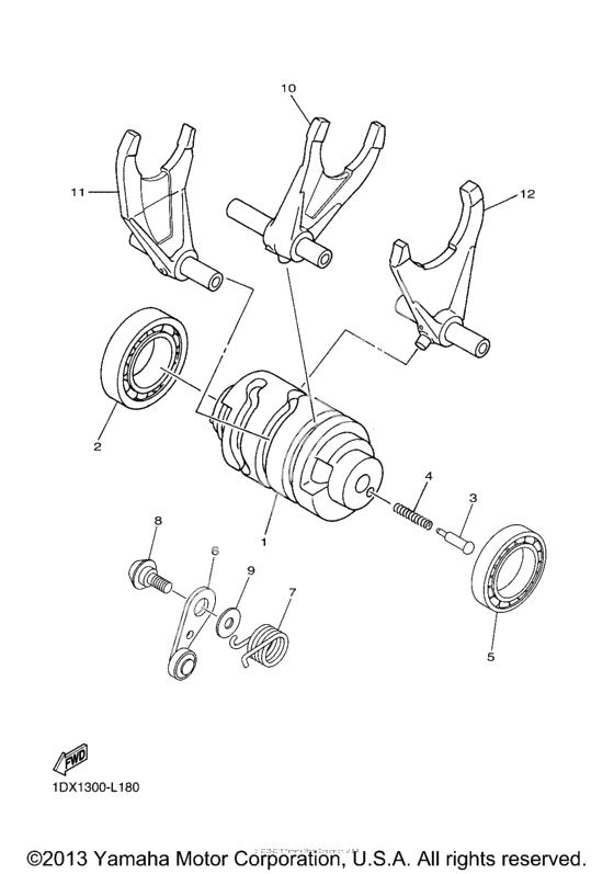 Копирный вал & Вилки