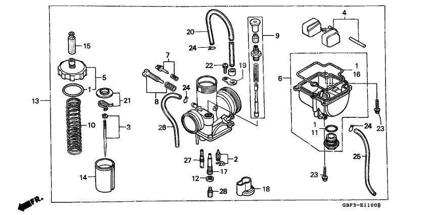 Carburetor assy
