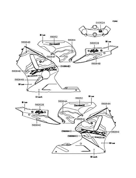 Decals              

                  Blue
