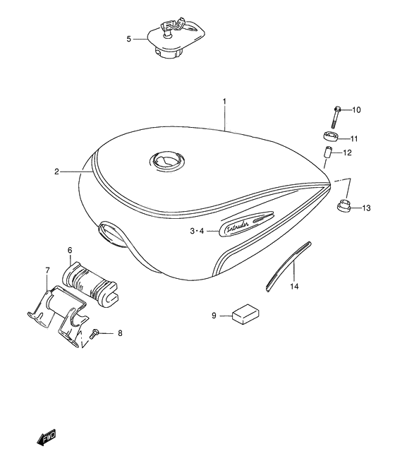 Tank fuel              

                  Model k3