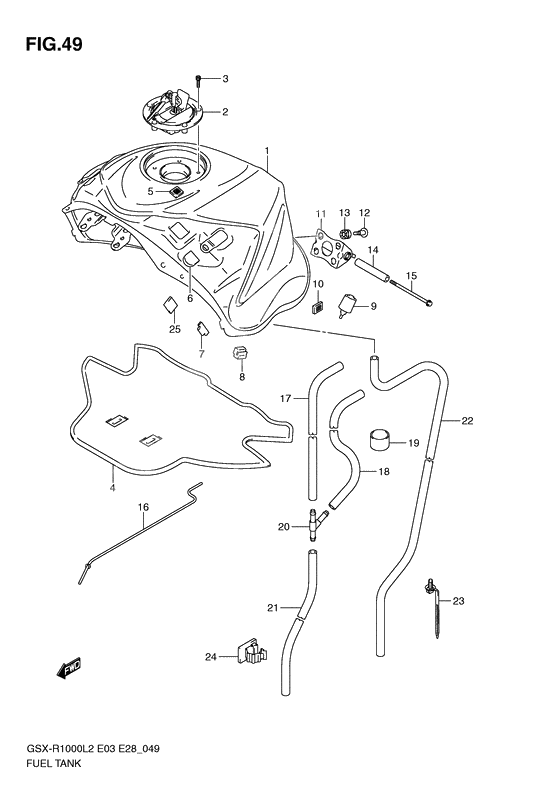 Tank fuel              

                  Gsx-r1000l2 e03