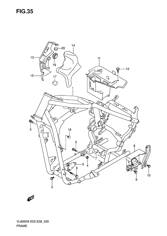 Frame comp              

                  Model k6/k7/k8