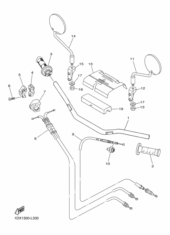 Steering handle
