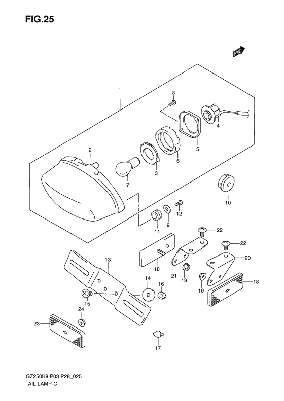 Rear combination lamp