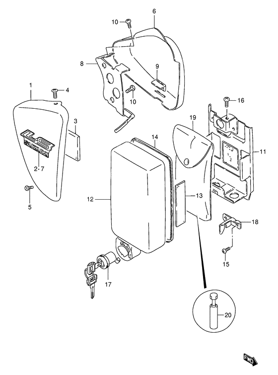 Frame cover              

                  Model k2/k3