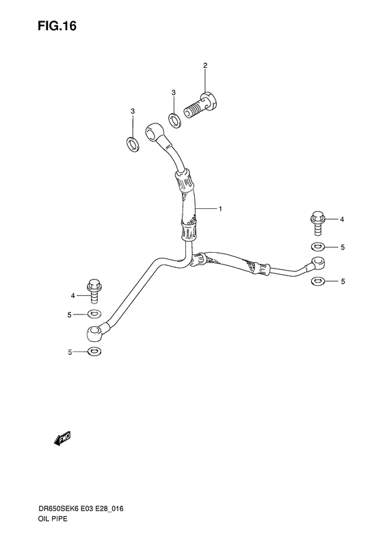 Oil pipe