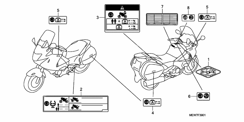 Caution label              

                  NT700VA/NT700VAA