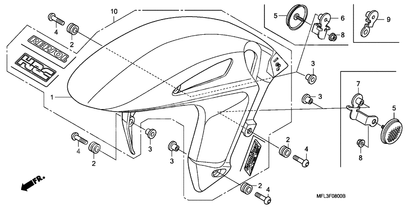 Front fender