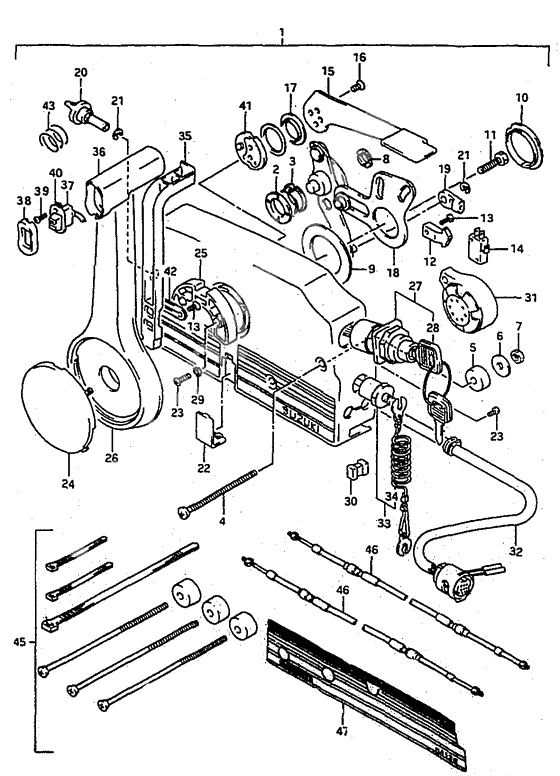 Remote control box (bf8cx)