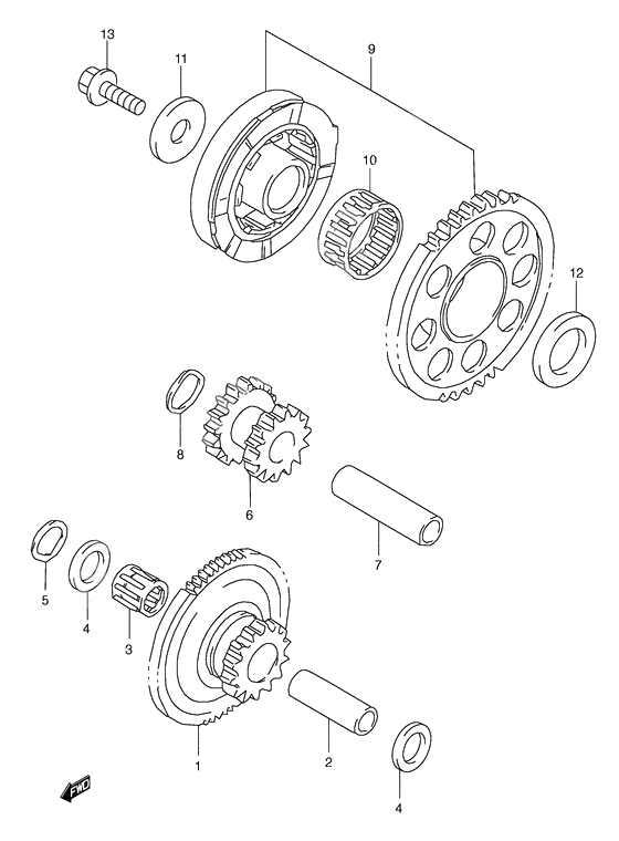 Starter clutch