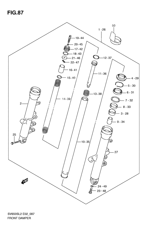 Front damper              

                  Sv650sul2 e24