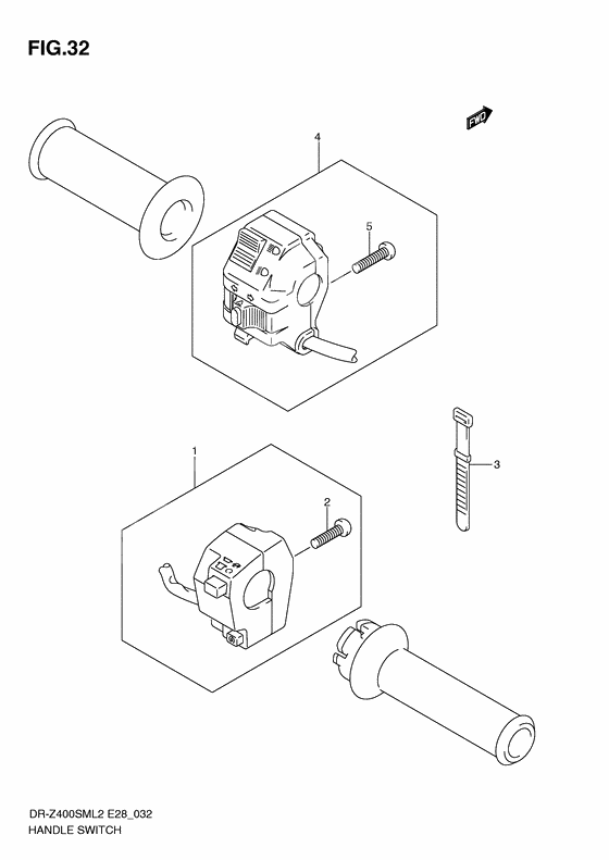 Handle switch