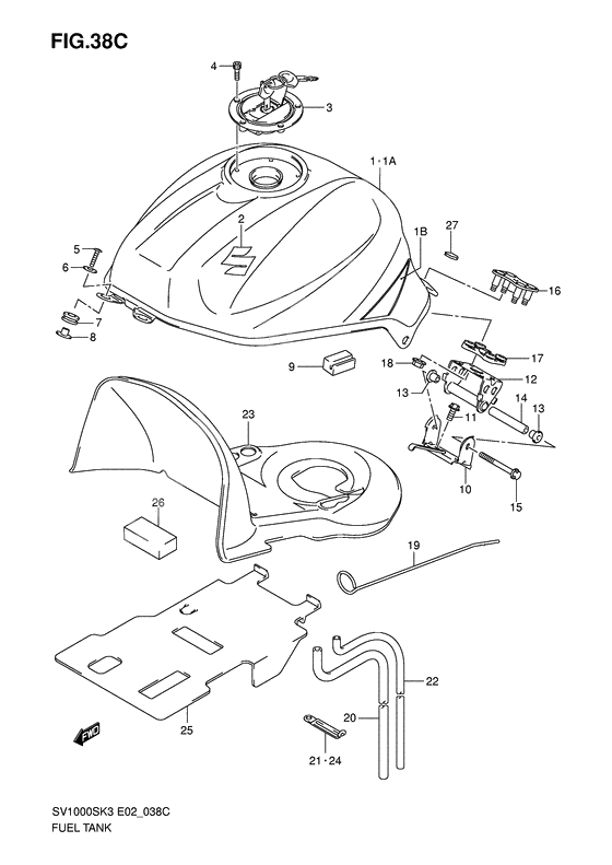 Tank fuel              

                  Model k5