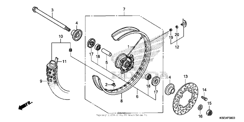 Front wheel