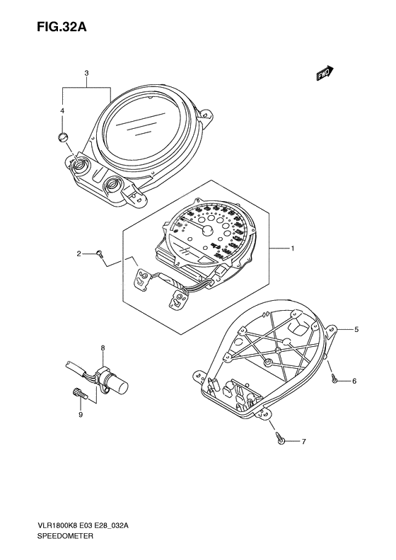 Speedometer              

                  Vlr1800tk9/tl0