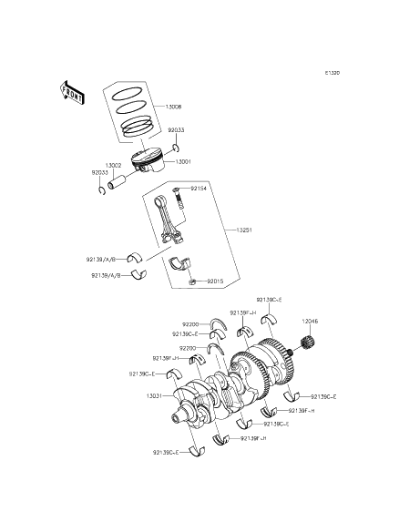 Crankshaft/Piston(s)