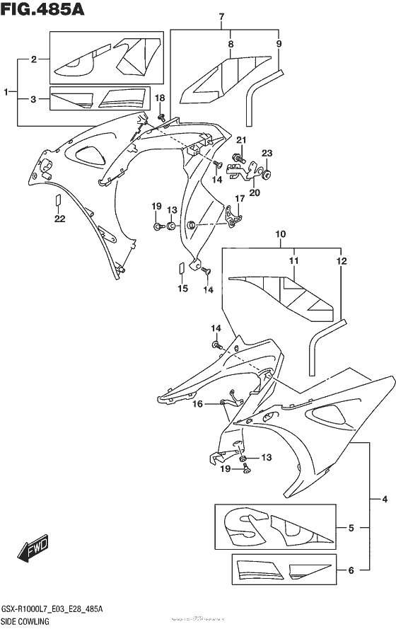 Side Cowling (Ysf)