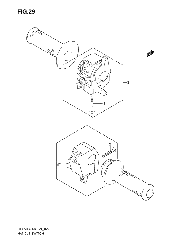 Handle switch