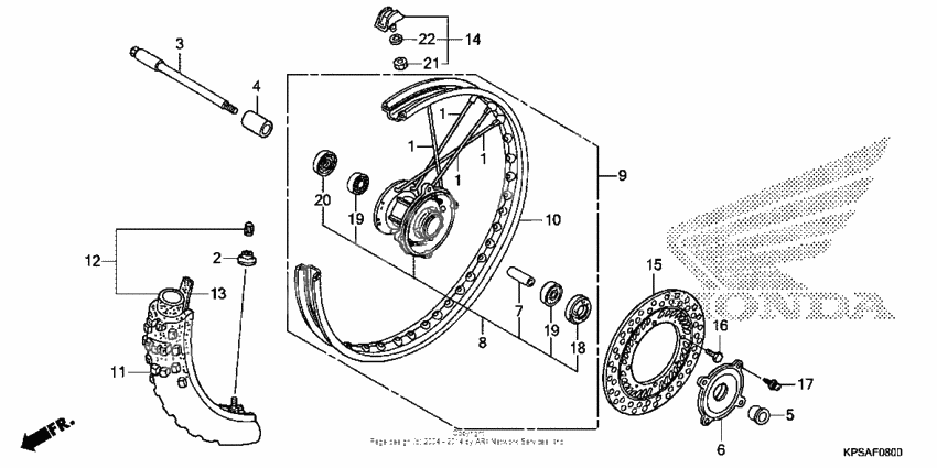 Front wheel