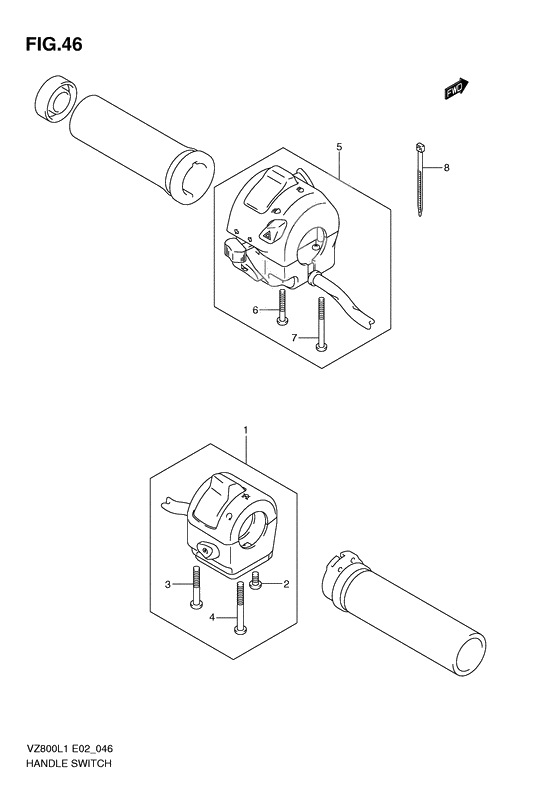 Handle switch