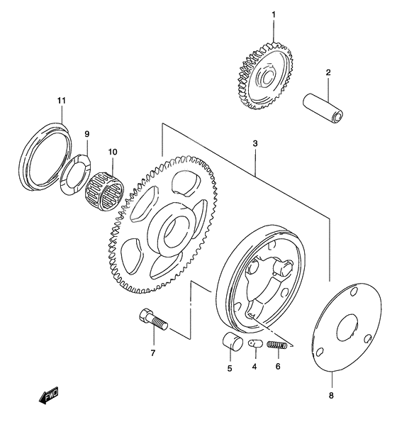 Starter clutch