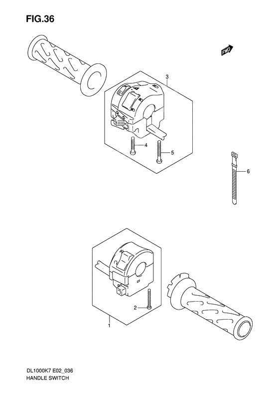 Handle switch