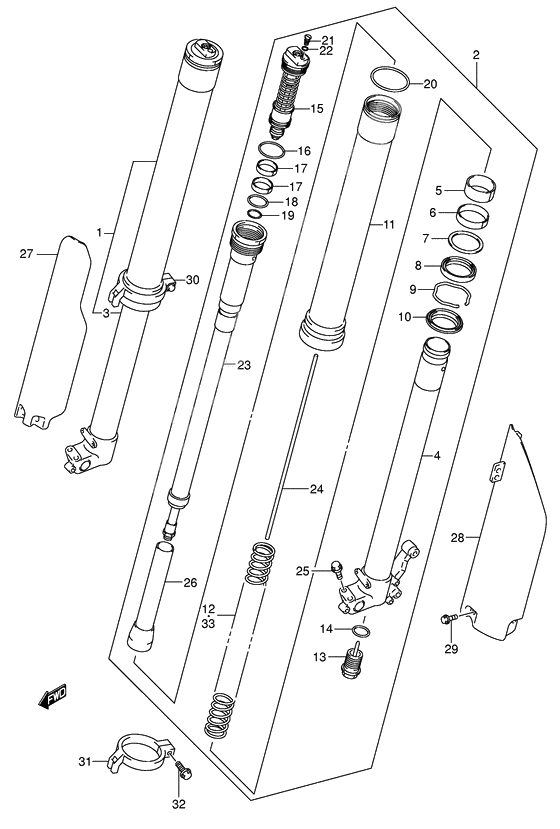 Front damper              

                  Model k5