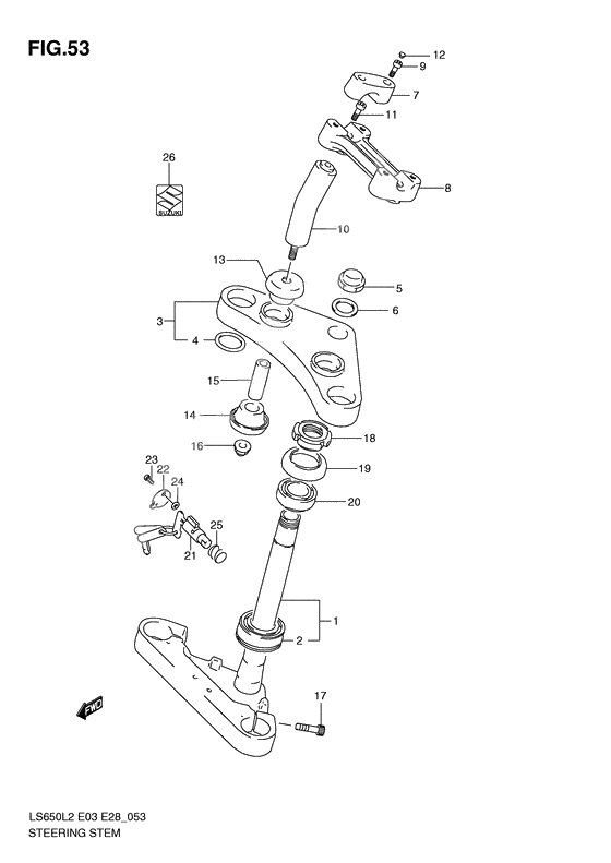 Steering stem