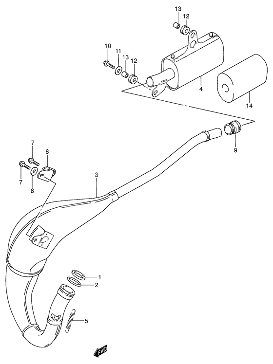 Muffler comp