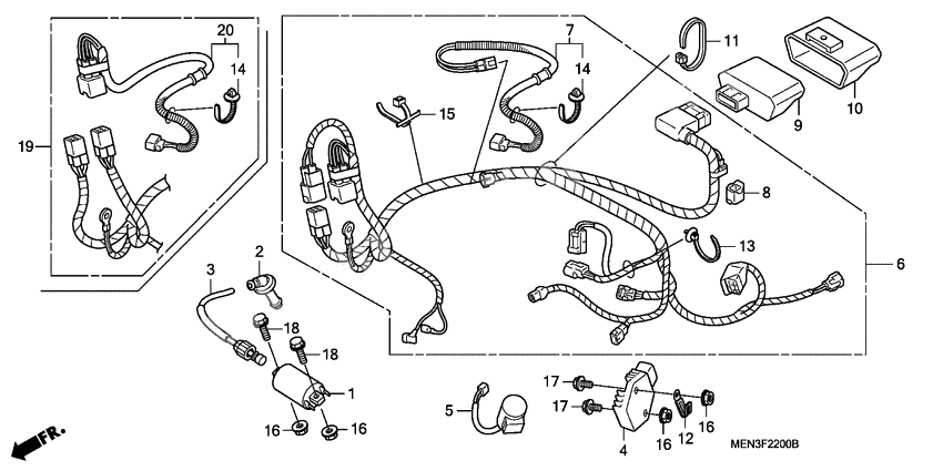 Harness wire