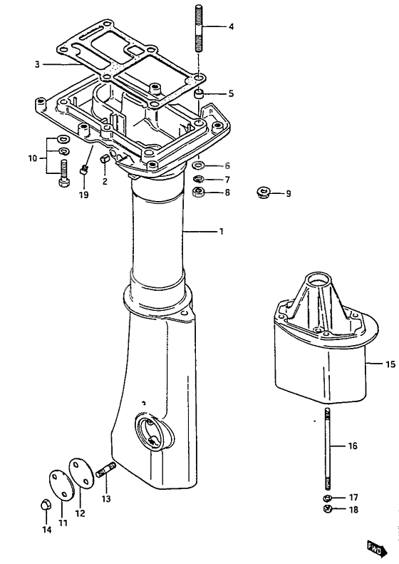 Drive shaft housing