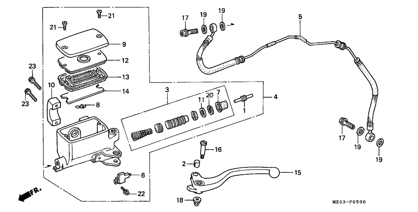 Clutch master cylinder