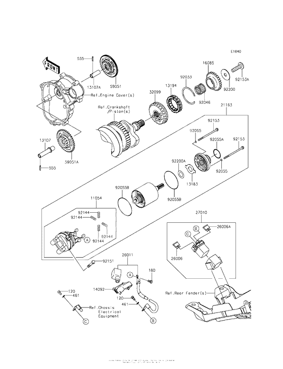 Starter motor