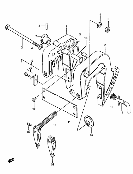 Clamp bracket