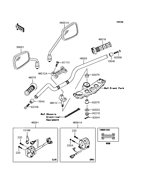 Handlebar              

                  A8F/A8FA