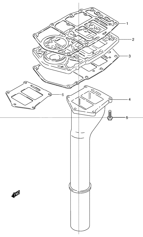 Exhaust tube