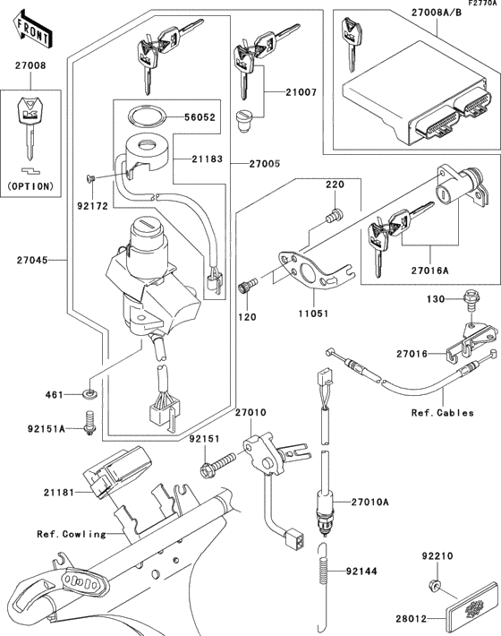 Ignition switch(1/2)(b3h/b4h)