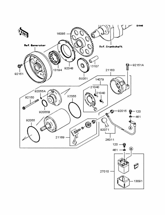 Starter motor