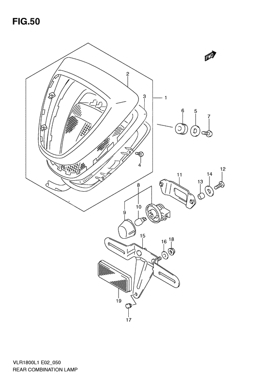 Rear combination lamp              

                  Vlr1800tl1 e19