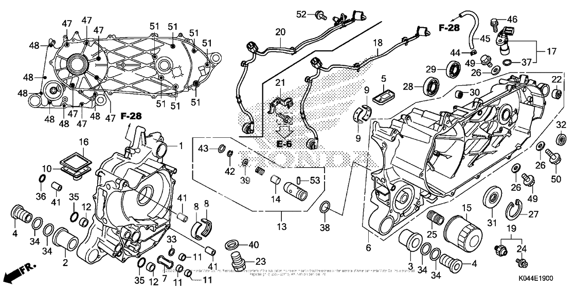 Картер двигателя