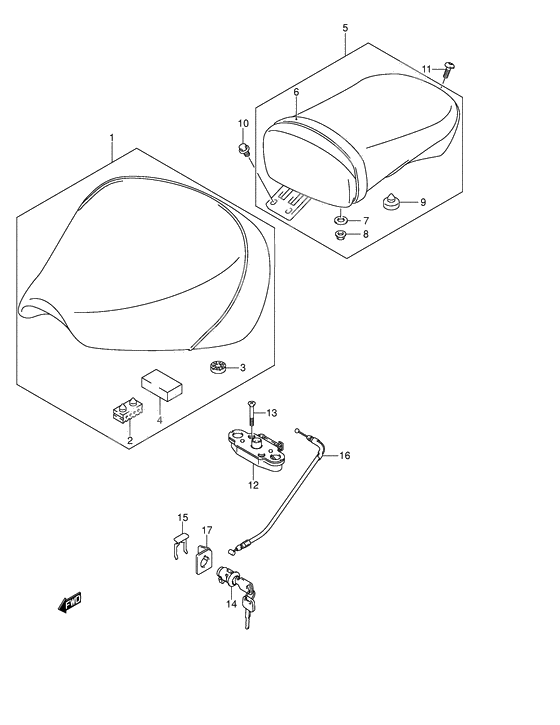 Seat              

                  Model y/k1