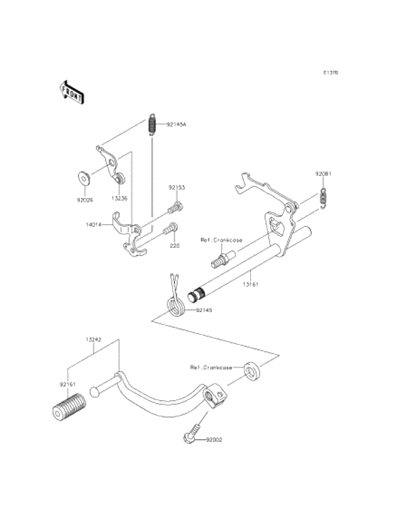 Gear change mechanism