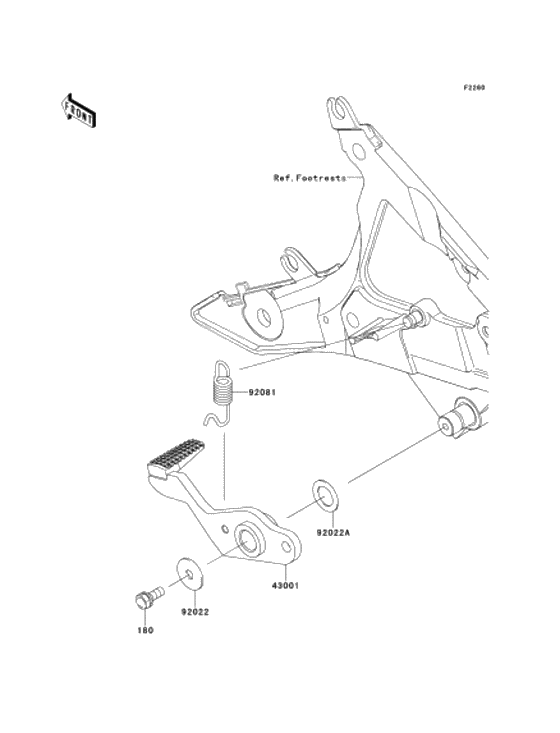 Brake pedal