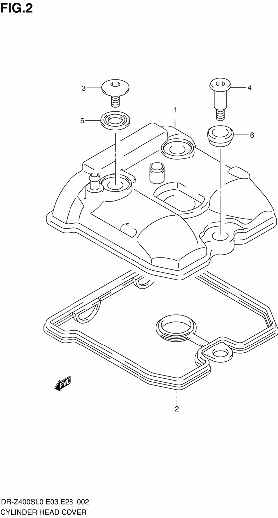 Cylinder head cover